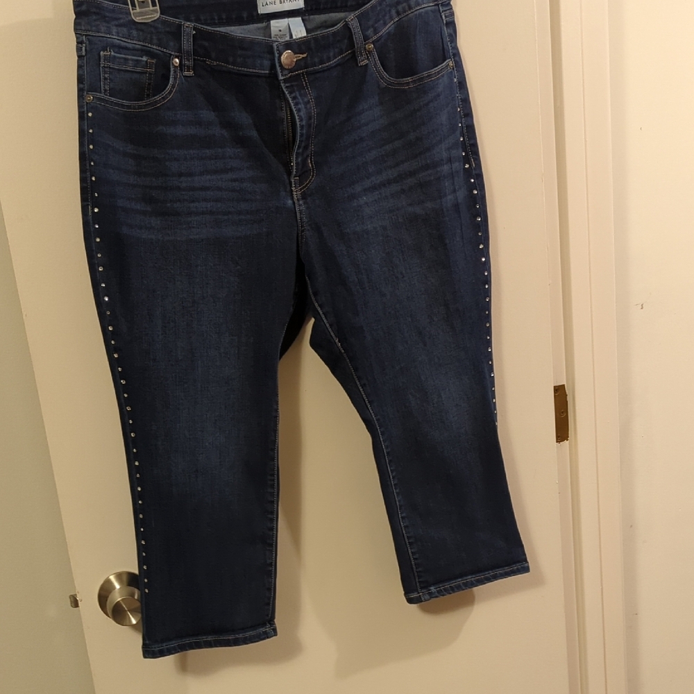 LB Embellished Dark Wash Jeans
